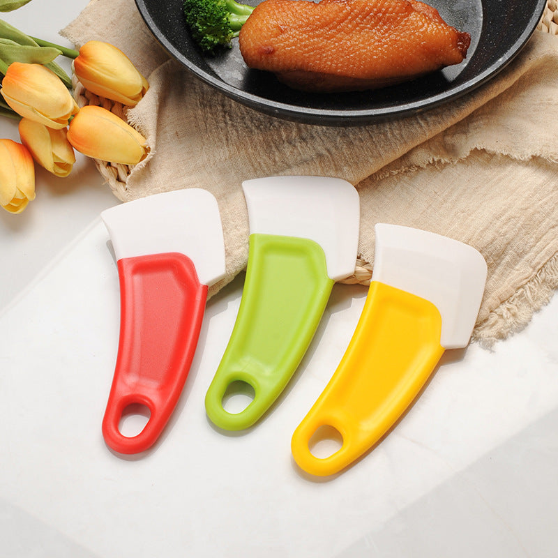 Silicone Kitchen Scraper& Cleaning Spatula