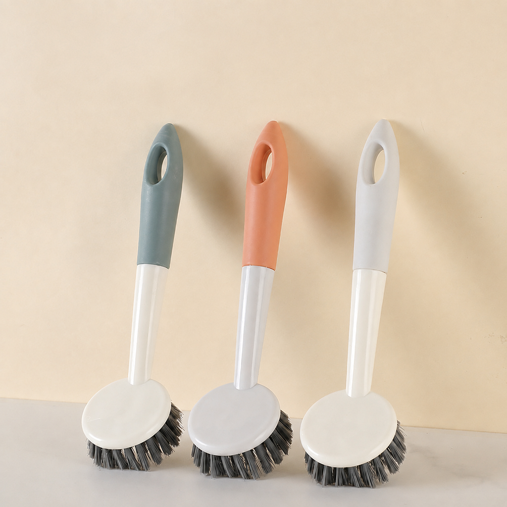 Long-Handled KitchenCleaning Brush