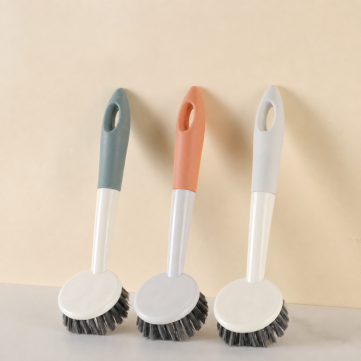 Long-Handled KitchenCleaning Brush