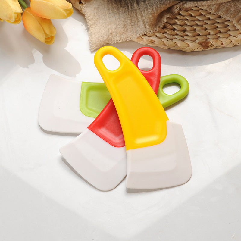 Silicone Kitchen Scraper& Cleaning Spatula