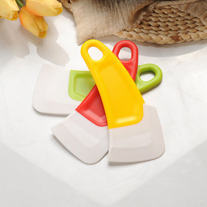 Silicone Kitchen Scraper& Cleaning Spatula