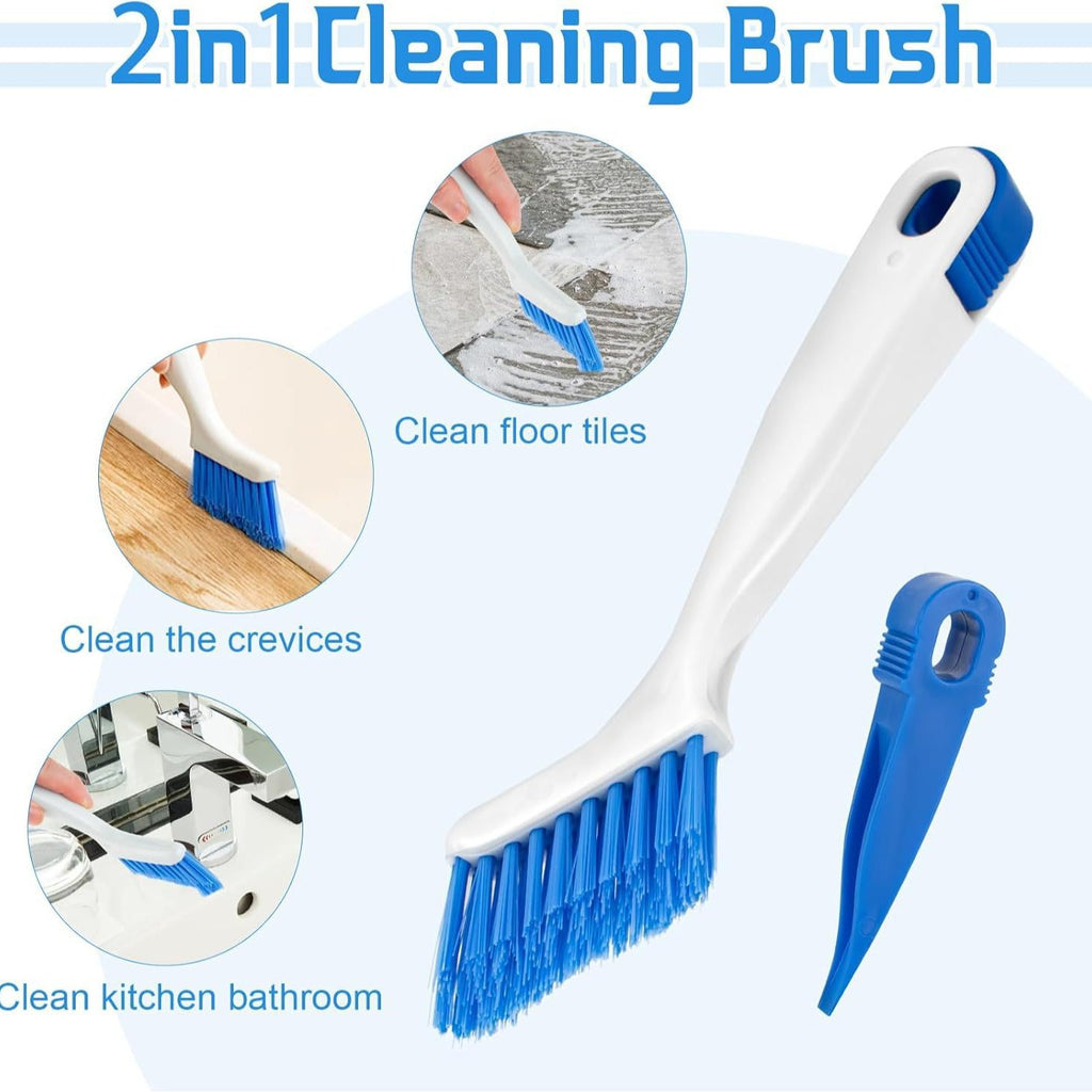 2-Piece Crevice Cleaning Brush & Scraper Set