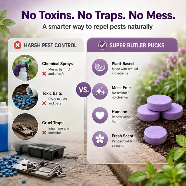 🔥 FALL SALE — 50% OFF 🔥 All-Natural Peppermint & Cinnamon Pest & Rodent Repellent Pucks