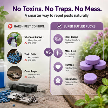 🔥 FALL SALE — 50% OFF 🔥 All-Natural Peppermint & Cinnamon Pest & Rodent Repellent Pucks