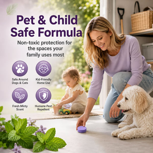 🔥 FALL SALE — 50% OFF 🔥 All-Natural Peppermint & Cinnamon Pest & Rodent Repellent Pucks
