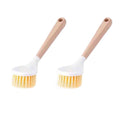 Long-Handle "Wood-Style"Kitchen Scrubber
