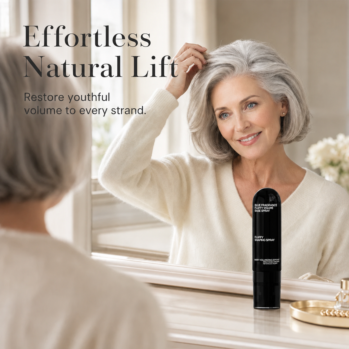 💁LAST DAY -BUY 2 GET 2 FREE-$8.24 EACH✨Fluffy Hair Shaping Spray, Long-Lasting Fragrance Volumizing Hairspray, All-Day Hold
