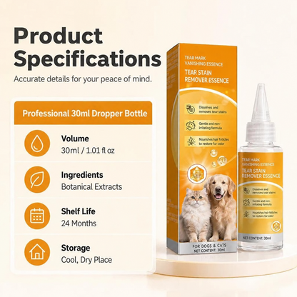 🐶Limited Time Sale-50% OFF🐱✨ Gentle pet eye care – cleanses the skin around the eyes and provides daily grooming 👀