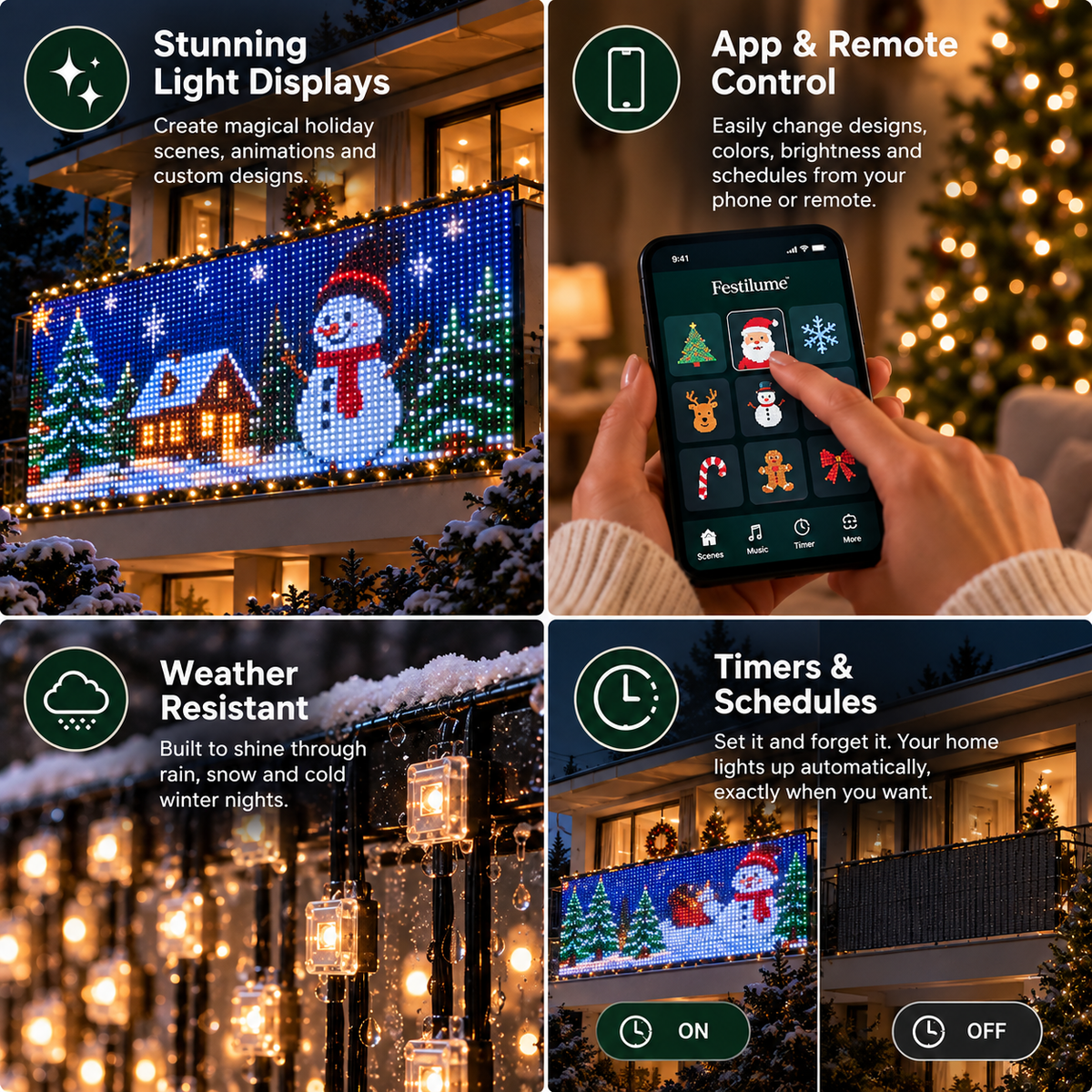 Smart Animated Christmas Lights