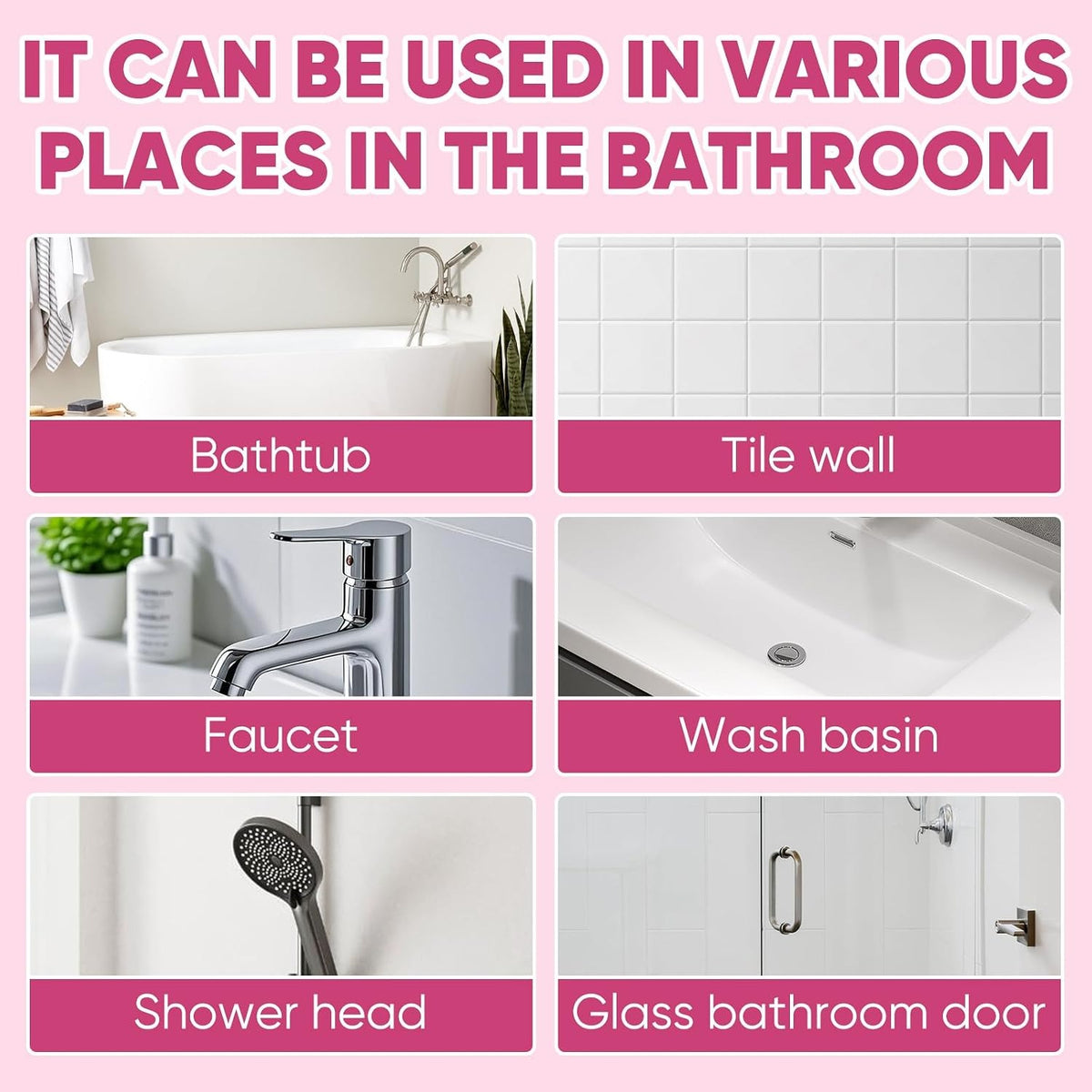 Fresh clean modern bathroom after routine cleaning