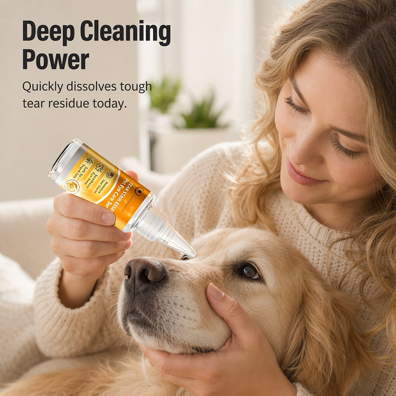 🐶Limited Time Sale-50% OFF🐱✨ Gentle pet eye care – cleanses the skin around the eyes and provides daily grooming 👀