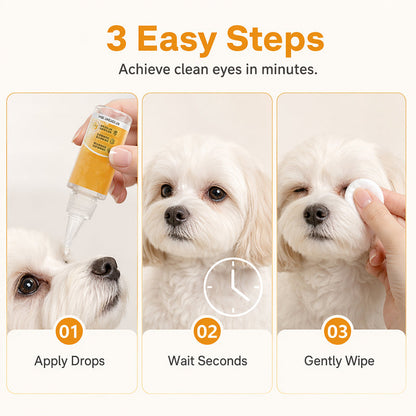 🐶Limited Time Sale-50% OFF🐱✨ Gentle pet eye care – cleanses the skin around the eyes and provides daily grooming 👀