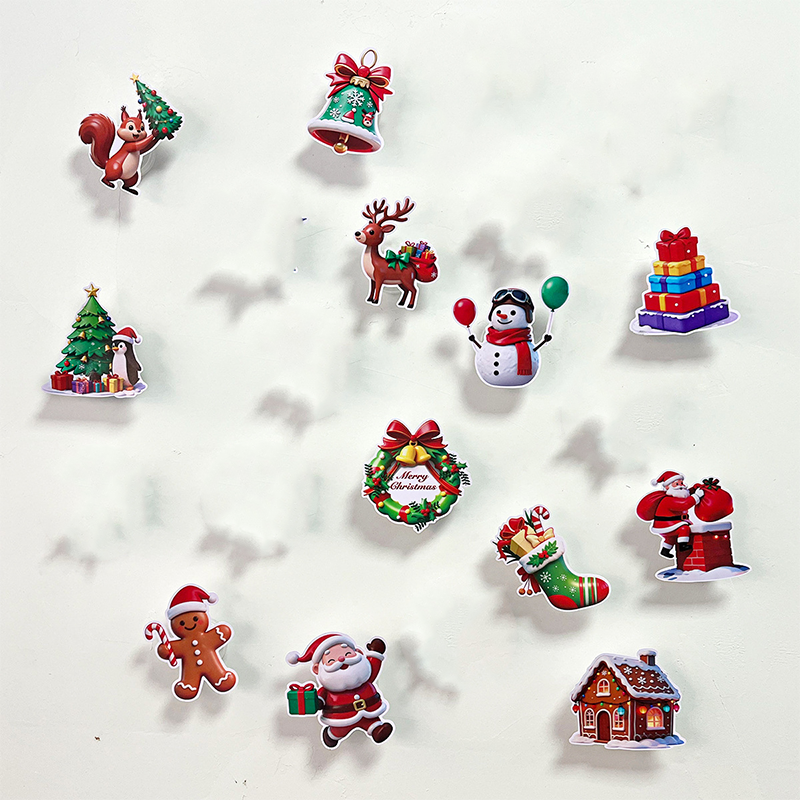 🔥 Last Day — 50% OFF 🔥LED Christmas Light-Up Wall Decals